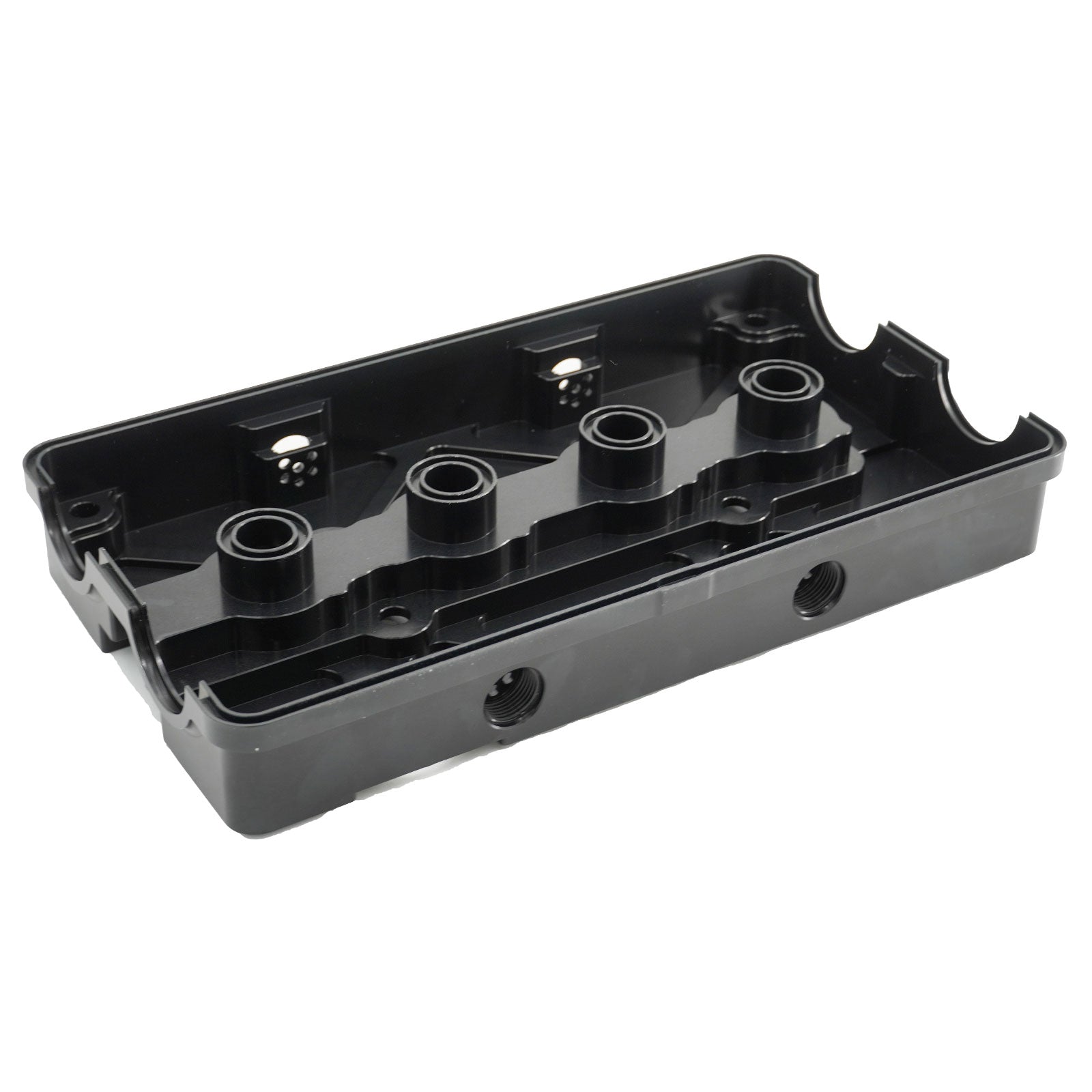 Billet B Series Vented Valve Cover Baffle B16 B18 AN10 For Honda Acura DOHC Vtec - Bull Boost Performance