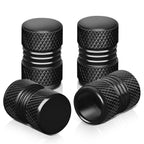 Valve Caps - Two Grip Top/Bottom Design - Black
