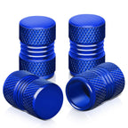 RT 024 Two Grip Top/Bottom Blue Valve Caps