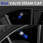 RT 046 Full Cut Blue Valve Caps