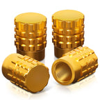 RT 046 Full Cut Gold Valve Caps