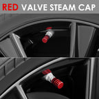 Universal RT 046 Full Cut Red Valve Caps