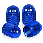 RT 108 Acorn Grip Blue Valve Caps