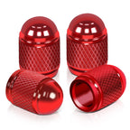 RT 108 Acorn Grip Valve Caps - Red