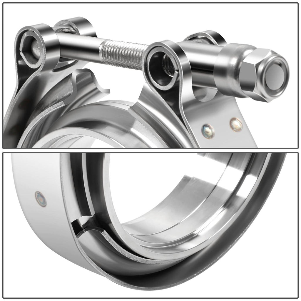 3" V-Band Clamp & Flange Set Stainless Steel