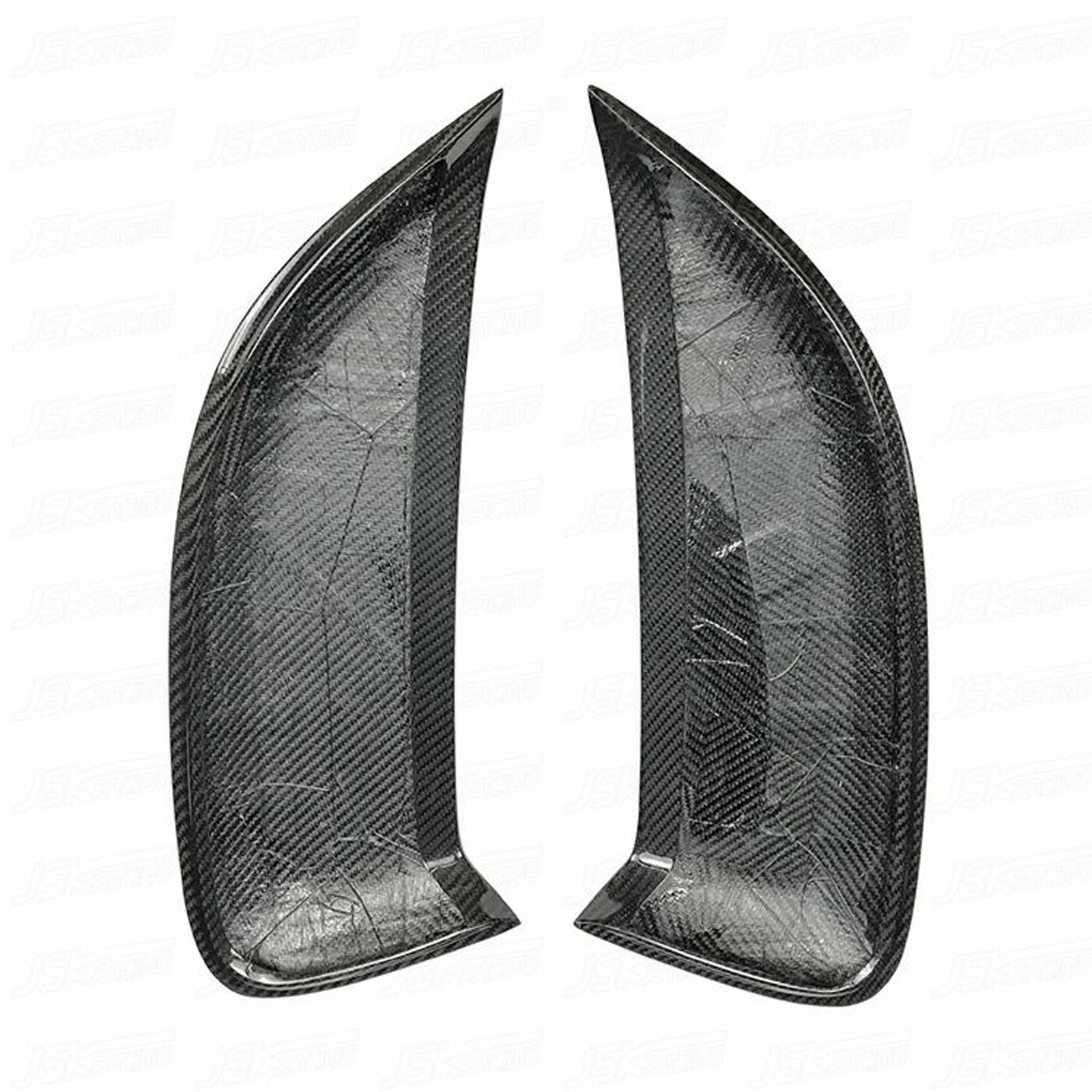 GT4 Style Carbon Fiber Side Vents for Porsche Cayman 718 16-19 - Bull Boost Performance