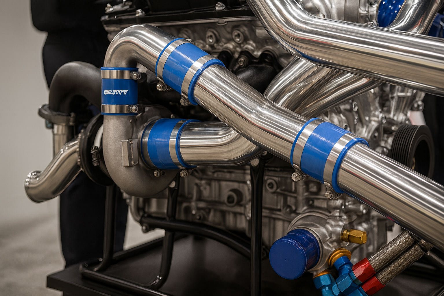 Twin Turbo Manifolds For Nissan 350Z Fairlady Infiniti G35 VQ35 T25 38MM - Bull Boost Performance
