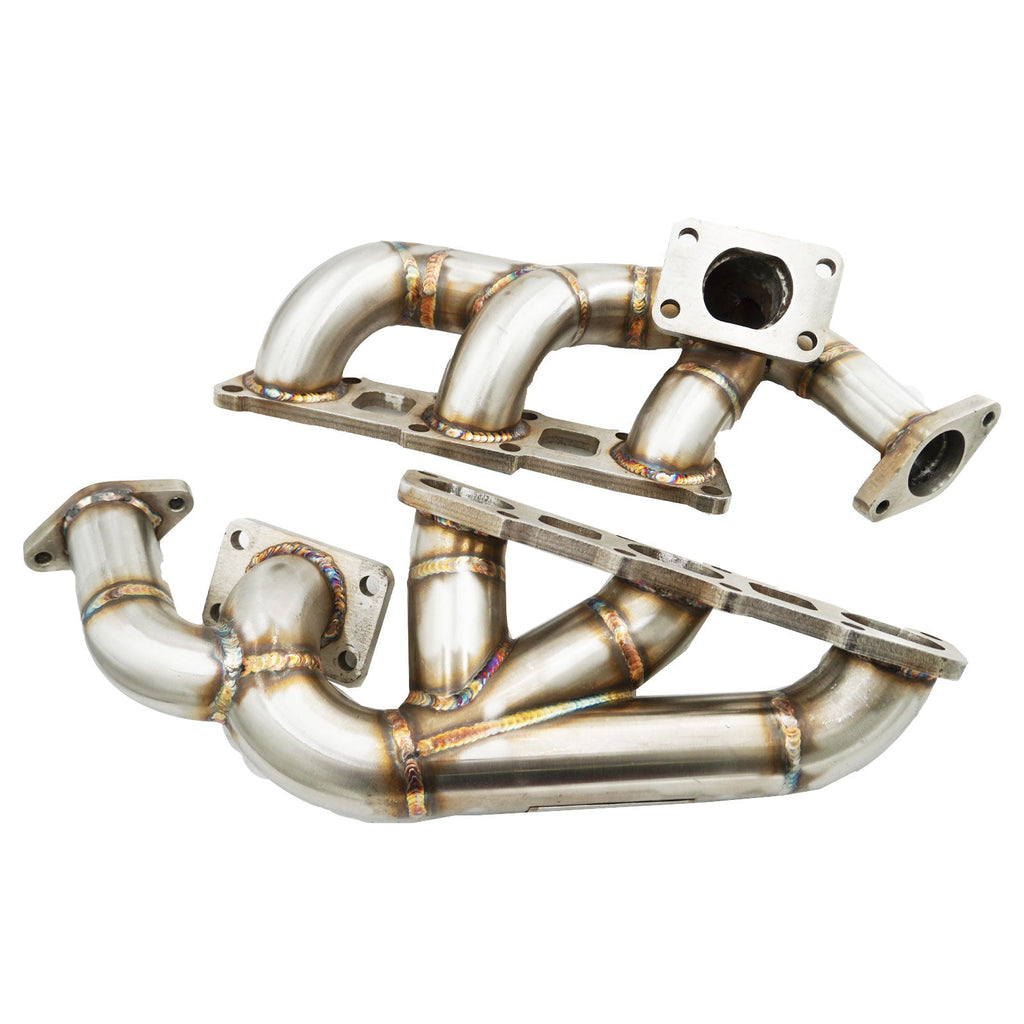 Twin Turbo Manifolds For Nissan 350Z Fairlady Infiniti G35 VQ35 T25 38MM - Bull Boost Performance