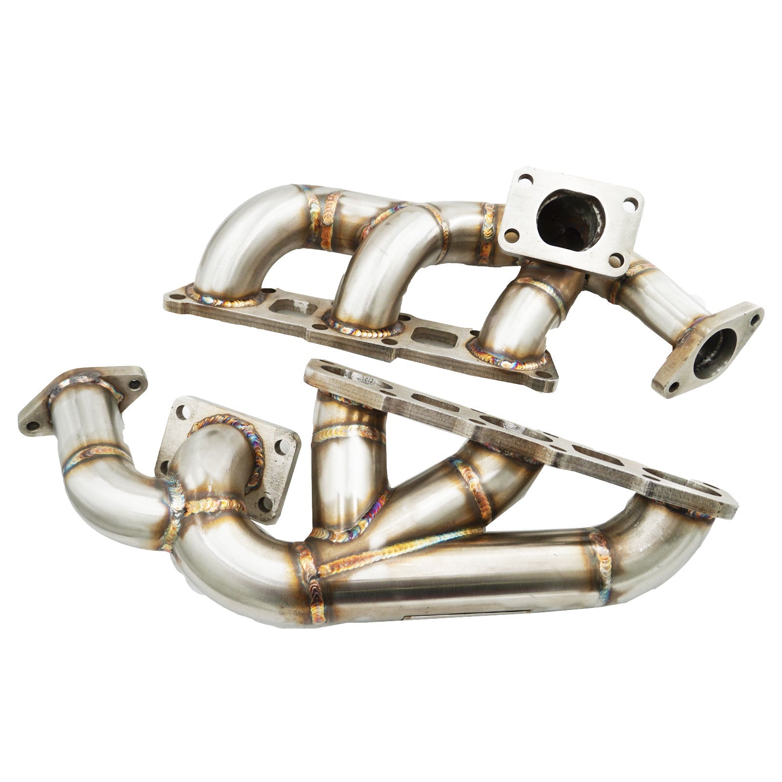 Twin Turbo Manifolds For Nissan 350Z Fairlady Infiniti G35 VQ35 T25 38MM - Bull Boost Performance