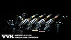 Mercedes SL65 AMG R230 Coilover Conversion Kit with Adjustable Sway Bars and Power Steering By SLR Speed