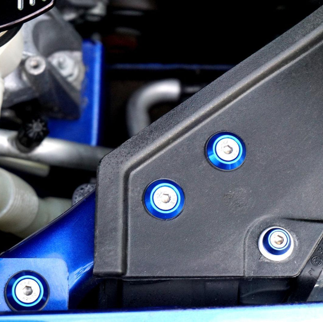 ZSPEC "Stage 1" Dress Up Bolts® Fastener Kit for '06-09 VW Golf R32 MK5, Stainless & Billet