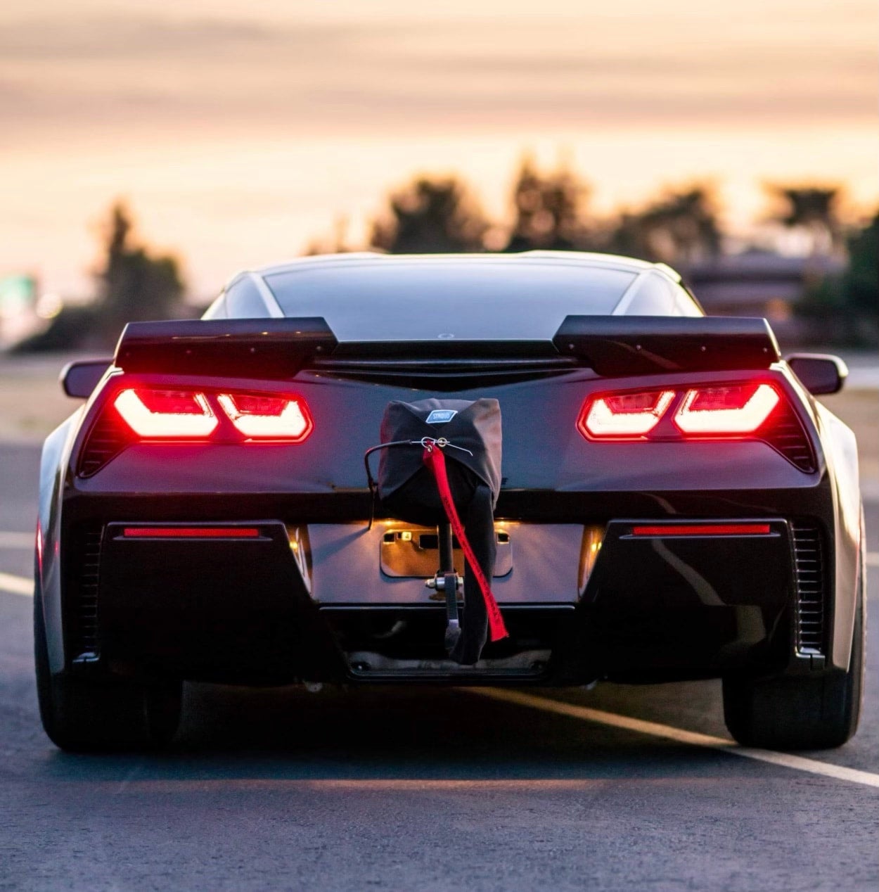 Vasko Speed Corvette C7 2014-2017 Parachute Bracket Kit