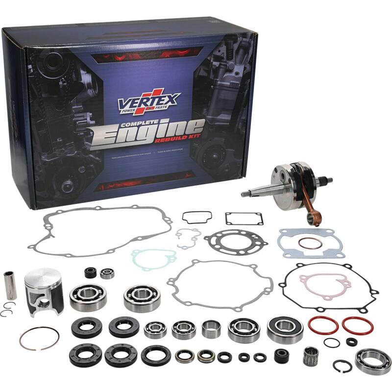Vertex Pistons 14-24 KX 85/14-18 KX 85 Big Wheel Complete Engine Rebuild Kit
