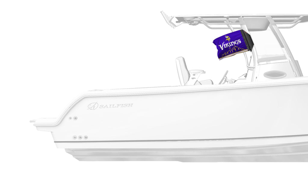 Minnesota Vikings 11"x17" Forever Wave Flag