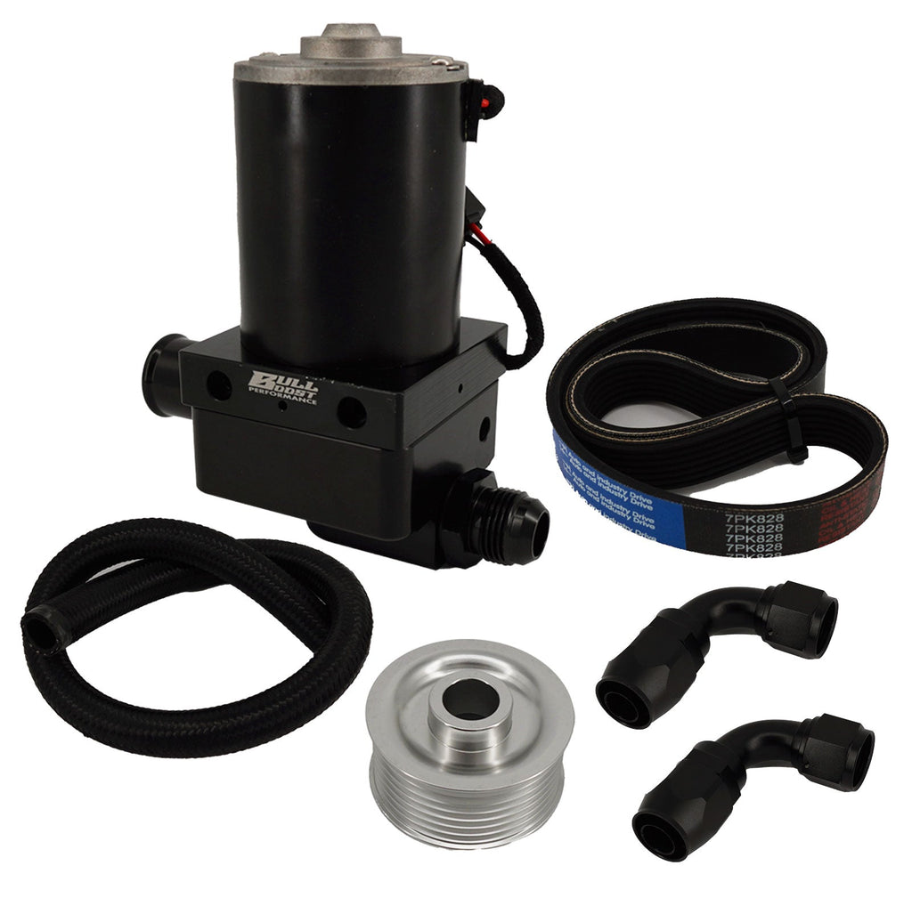 Universal High Flow Inline Electric Water Pump 20 Gallon GPM 12AN Ports K20 K24 - Bull Boost Performance
