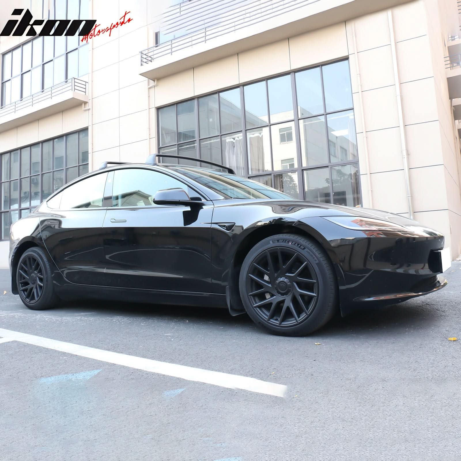 2024-2025 Tesla Model 3 18'' OE Style Wheel Covers Hubcap Matte Black
