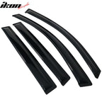 2007-2013 Acura MDX Visor Windows Rain Guard Acrylic Slim Style Smoke