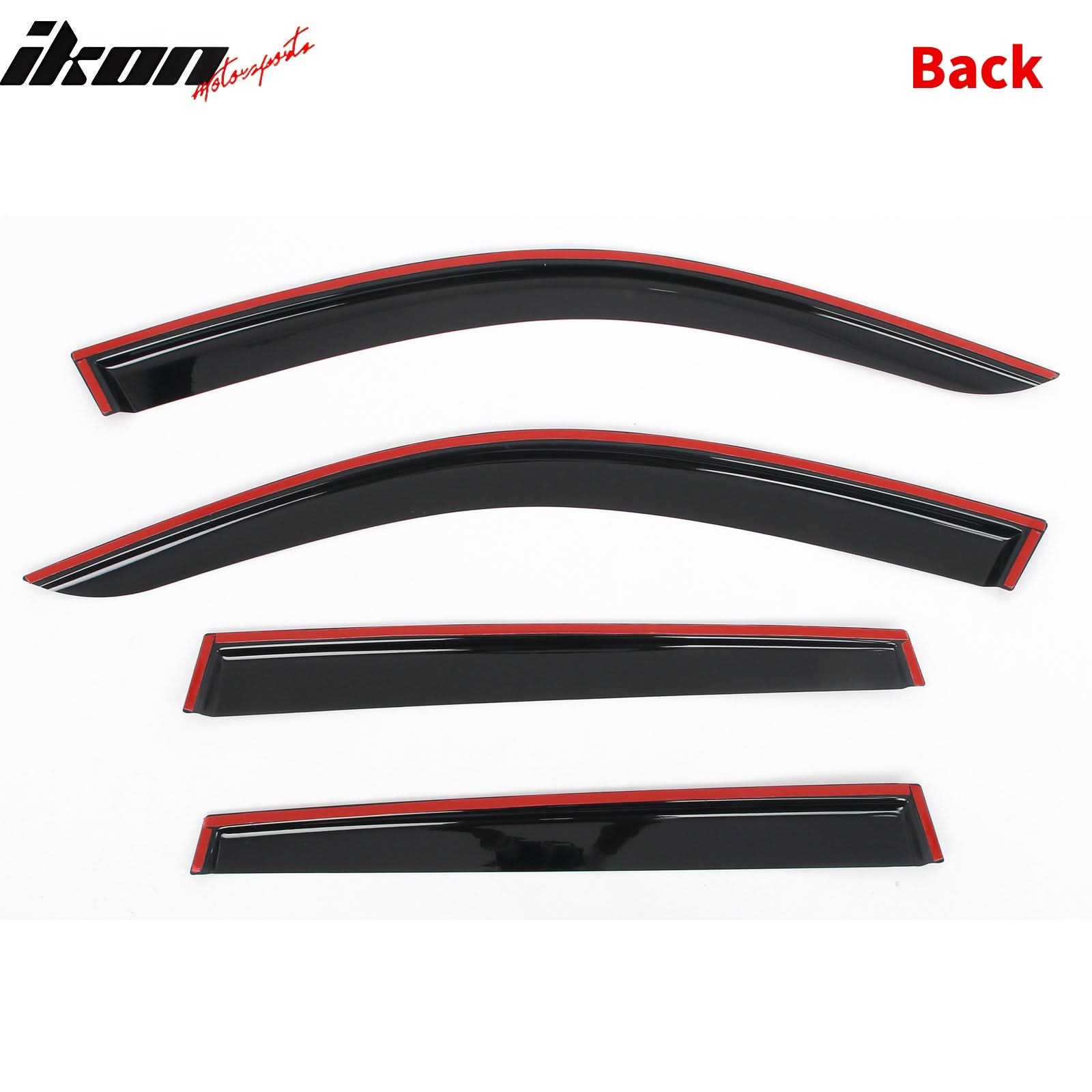 2018-2024 BMW G01 X3 4PCS Tape on Window Visors Vent Rain Sun Guards