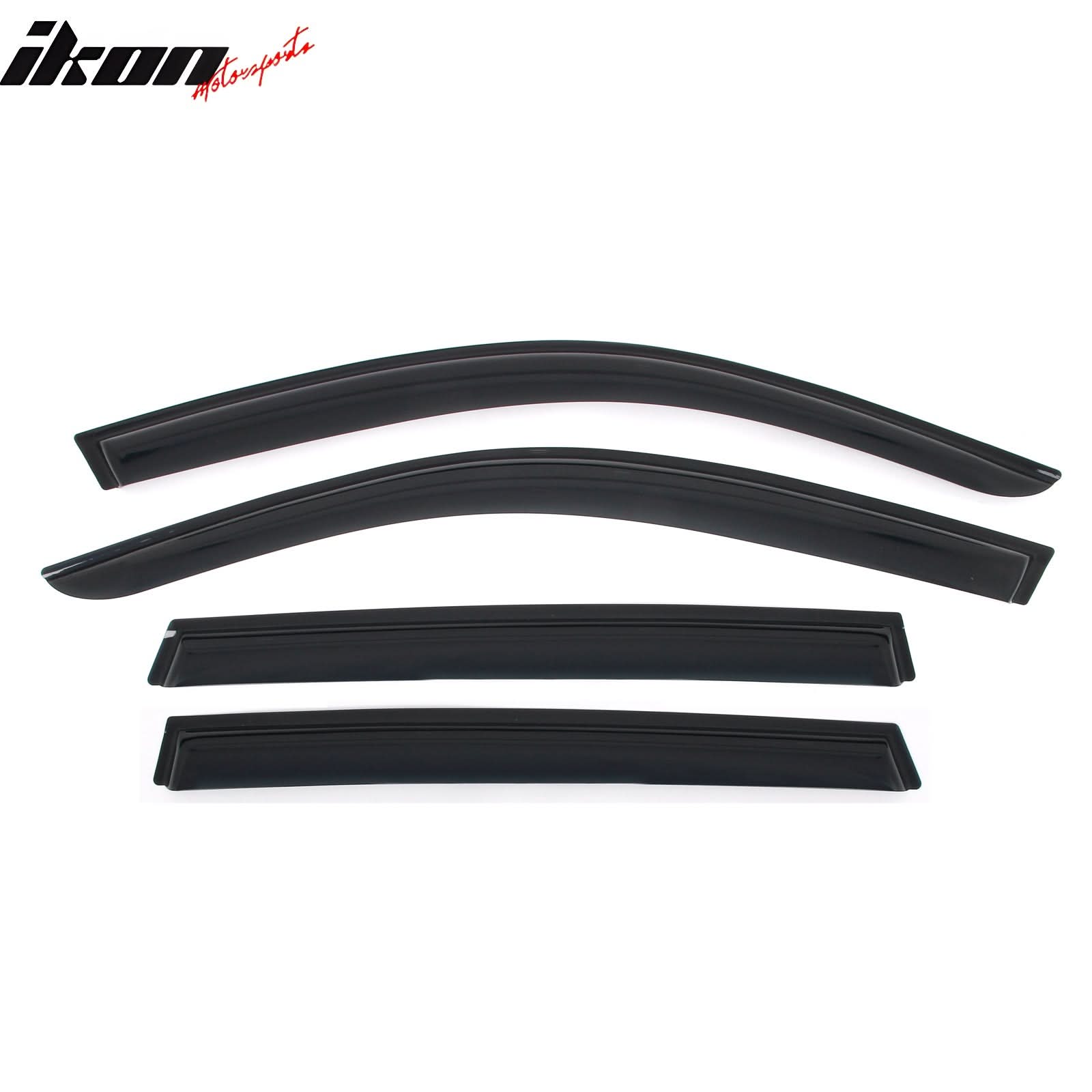 2019-2025 BMW G05 X5 4PCS Tape on Window Visors Vent Rain Sun Guards