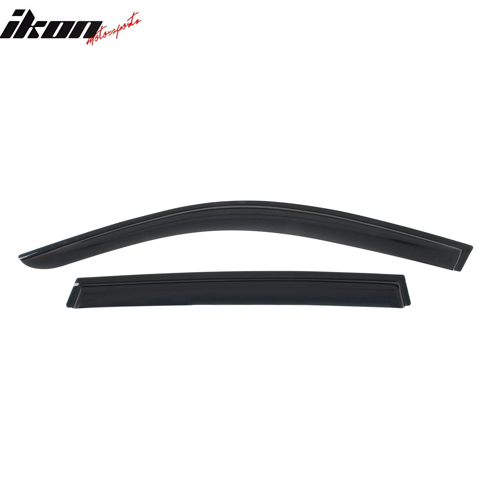 2019-2025 BMW G05 X5 4PCS Tape on Window Visors Vent Rain Sun Guards