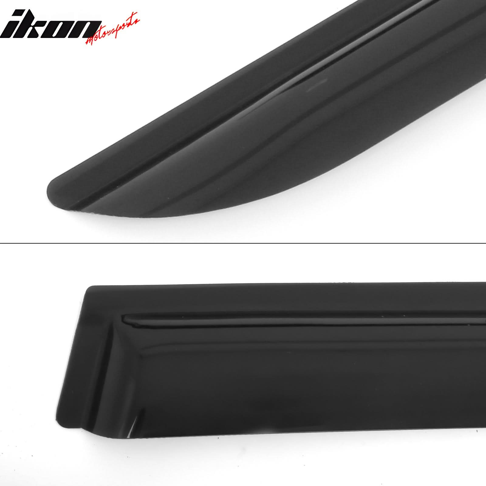 2019-2025 BMW G05 X5 4PCS Tape on Window Visors Vent Rain Sun Guards