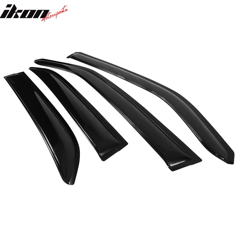 2005-2010 Chrysler 300 Slim Style Smoke Tinted Visor Window Acrylic
