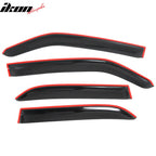 2005-2010 Chrysler 300 Slim Style Smoke Tinted Visor Window Acrylic