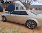 2005-2010 Chrysler 300 Slim Style Smoke Tinted Visor Window Acrylic