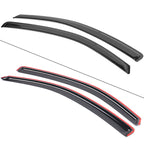 2005-2010 Chevy Cobalt Pontiac G5 Visor Windows Set Acrylic