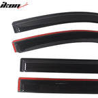 2015-2020 Chevy Suburban Slim Style Smoke Tinted Window Visors Acrylic