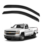 2014-2019 Chevy Silverado GMC Sierra Standard Cab Window Visor Acrylic