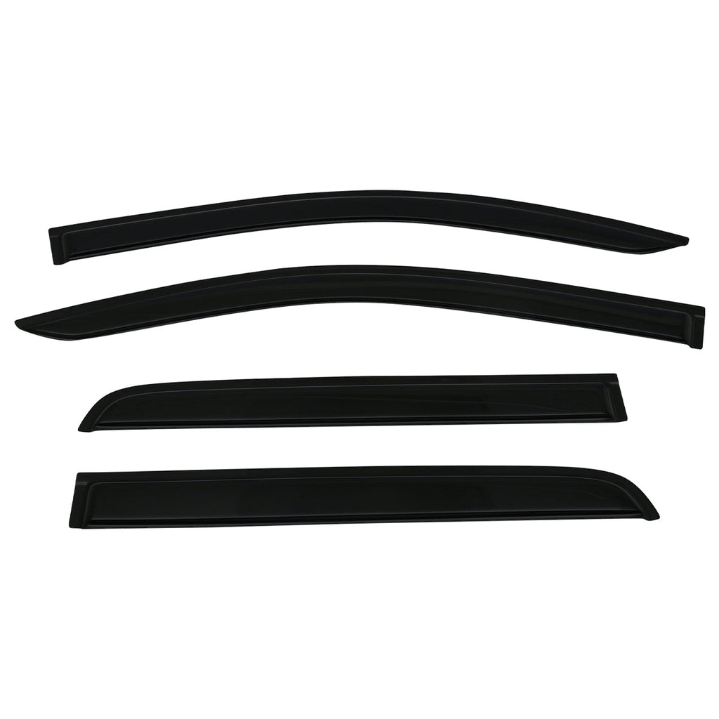 2015-2022 Chevy Colorado GMC Canyon Crew Cab 4Pc Window Visor Acrylic