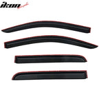 2015-2022 Chevy Colorado GMC Canyon Crew Cab 4Pc Window Visor Acrylic