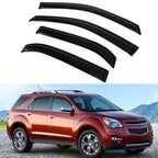 2010-2017 Chevy Equinox Slim Style Smoke Window Visors Guard Acrylic