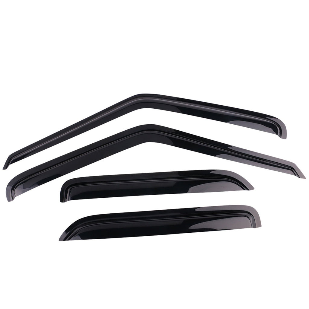 1995-2001 GMC Jimmy Slim Style Smoke Tinted Window Visors Acrylic 4PC
