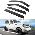 2007-2011 Dodge Nitro Slim Style Smoke Tinted Visor Windows Acrylic