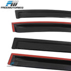 2009-2020 Dodge Journey Slim Style Smoke Tinted Window Visors Acrylic
