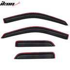2009-2024 Dodge Ram 1500 Quad Cab Extended Pickup Window Visor Acrylic