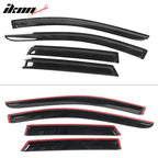 2007-2014 Ford Edge 2007-2015 Lincoln MKZ Smoke Window Visors Acylic
