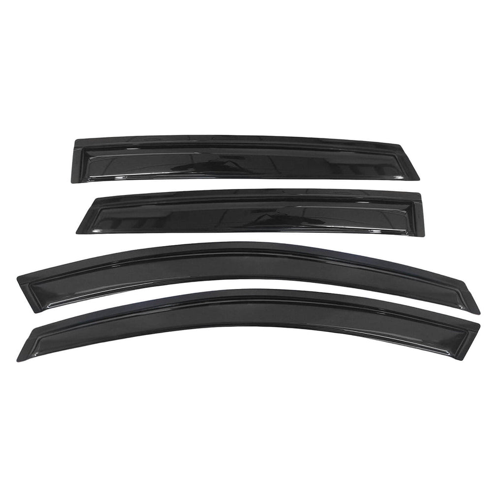 2008-2011 Ford Focus 4Door Acrylic 4PC Tape On Window Visors Guard
