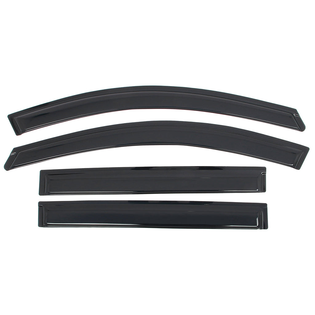 2018-2024 GMC Terrain 4PCS Tape on Window Visors Vent Rain Sun Guards