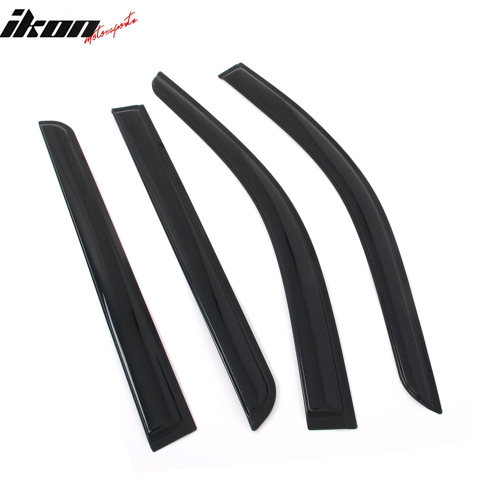 2021-2025 Chevy Tahoe & GMC Yukon 4PCS Tape on Window Visors Guards