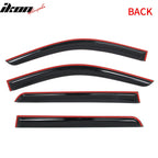 2021-2025 Chevy Tahoe & GMC Yukon 4PCS Tape on Window Visors Guards