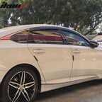 2018-2025 Honda Accord 4PCS Tape on Window Visors Vent Rain Sun Guards