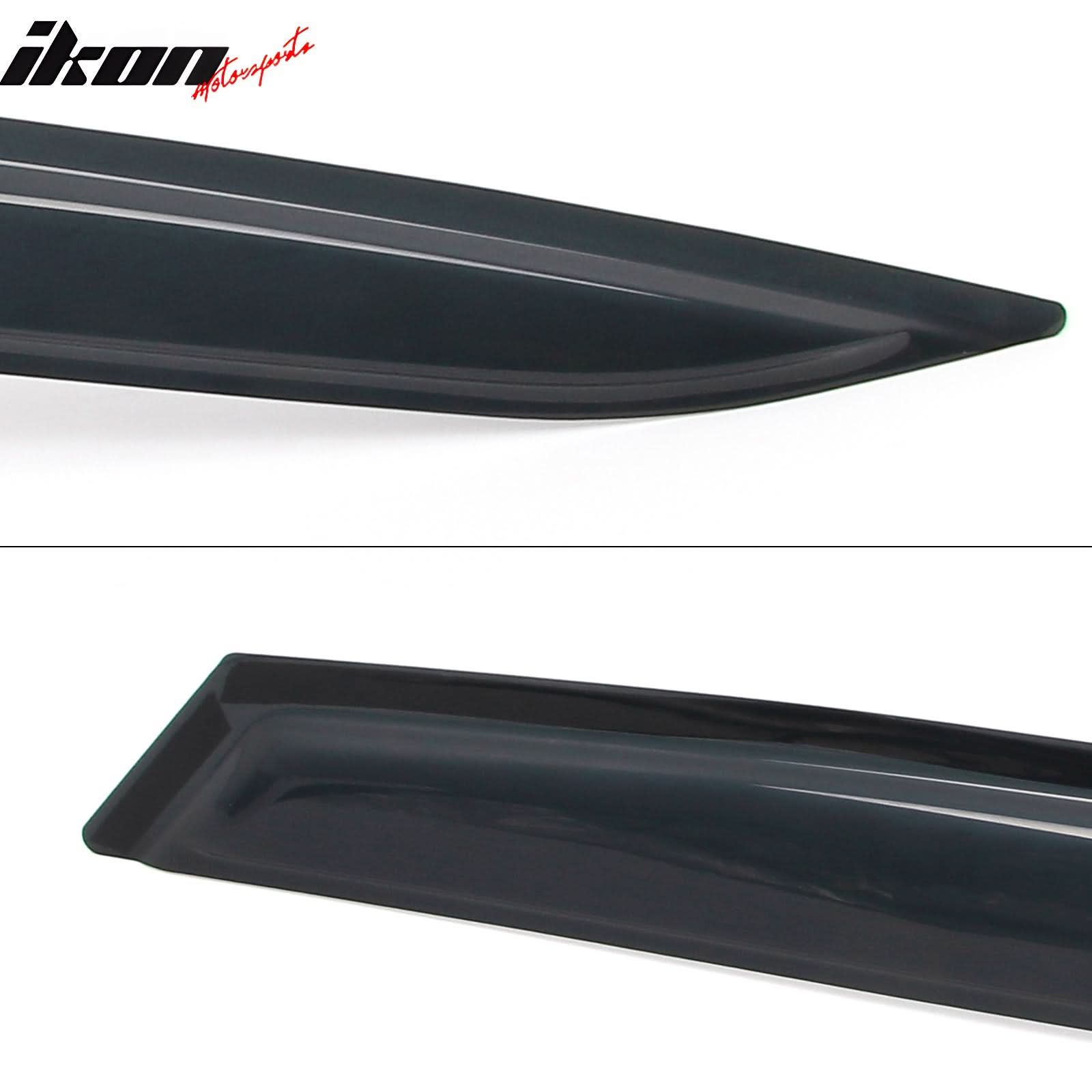 2018-2025 Honda Accord 4PCS Tape on Window Visors Vent Rain Sun Guards