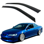 1998-2002 Honda Accord 2-Door Coupe Window Visors Set Acrylic