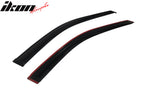 1998-2002 Honda Accord 2-Door Coupe Window Visors Set Acrylic