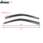 2001-2005 Honda Civic Slim Style Smoke Tinted Visor Windows Acrylic