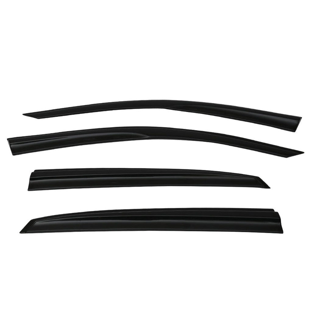 2017-2021 Honda Civic Hatchback 4PCS Mugen Style Window Visors Acrylic