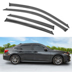 2022-2023 Honda Civic Sedan 4-Door Acrylic 4PC Tape On Window Visors